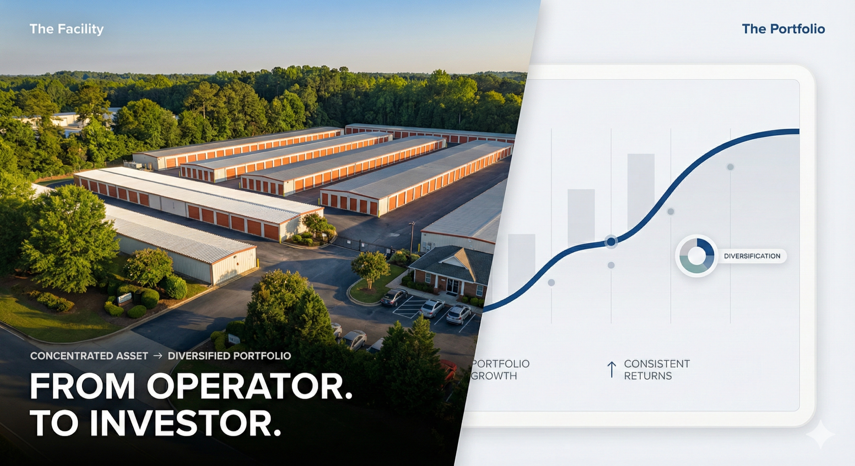 From operator to investor: concentrated asset to diversified portfolio